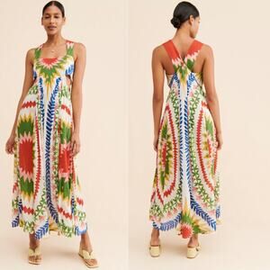Anthropologie Artist Collab Bandeau Dress Incerti Size small